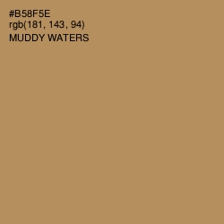 #B58F5E - Muddy Waters Color Image